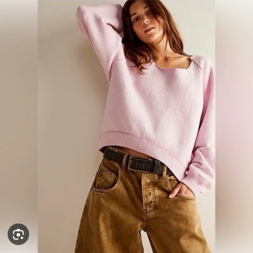 FREE PEOPLE WE THE FREE MIDNIGHT PULLOVER | LARGE